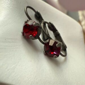 Sabika Crystal Dangle Earrings